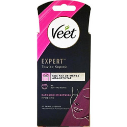 Veet Expert Ταινίες Αποτρίχωσης για Πρόσωπο 20τμχ