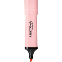 Bic B.Υπογραμμιστής Highlighter Flat Pastel Ροζ (518204)