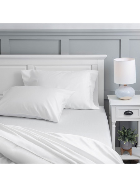 Μαξιλαροθήκη Strong Line TC160 Polycotton Blanc de Blanc (52x73) 1Τεμ