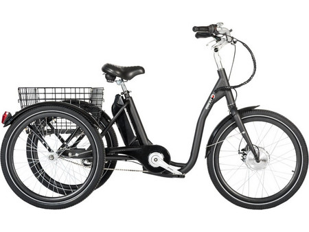 Orient Cargo Rear Basket 3 Wheels E-Bike Nexus Black