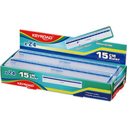 Χάρακας Πλαστικός Keyroad 15cm 971608