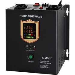 KEMOT Voltage converter PROsolar 800 500W 12V Black