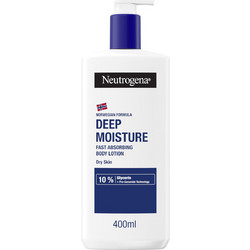 Neutrogena Deep Moisture Fast Absorbing Body Lotion 400ml