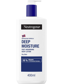 Neutrogena Deep Moisture Fast Absorbing Body Lotion 400ml