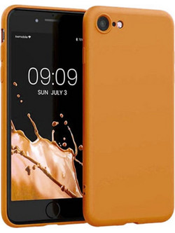 Back Cover Θήκη Ενισχυμένης Σιλικόνης για iPhone 7/ 8/ SE 2020/ SE 2022 Πορτοκαλί