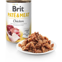 Brit Pate & Meat Grain Free Adult with Chicken 400gr
