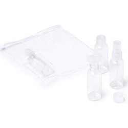 421664 ΣΕΤ ΜΠΟΥΚΑΛΙΑ ΤΑΞΙΔΙΟΥ ΣΕ ΤΣΑΝΤΑΚΙ ΑΠΟ PVC 19X19ΕΚ