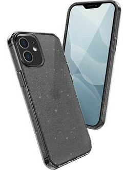 Uniq etui LifePro Tinsel Back Cover Smoke (iPhone 12 mini)