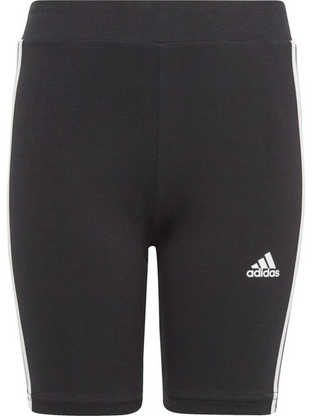 Adidas Essentials 3-Stripes Bike Tights Παιδικό Ποδηλατικό Κολάν (IC3628) Μαυρο