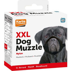 MUZZLE NYLON XXL31CM61-83 BLACK