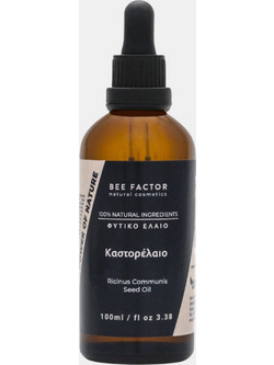 Bee Factor Βιολογικό Καστορέλαιο για Πρόσωπο Σώμα & Μαλλιά 100ml