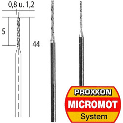 PROXXON ΔΙΑΜΑΝΤΟΤΡΥΠΑΝΑ ΣΕΤ 0.8 & 1.2ΜΜ 2825510