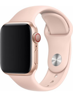 Devia Deluxe Sport Λουράκι Σιλικόνης Pink Sand (Apple Watch 42 / 44 / 45mm)