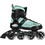 Playlife Flyte Teal 84 Inline Rollers Ενηλίκων Μαύρα Τιρκουάζ 19.880268