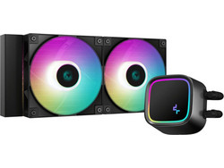 Deepcool LE520 Black Υδρόψυξη CPU 120mm ARGB για Socket 115x / AM4 / 1200 / 1700 / AM5