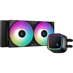 Deepcool LE520 Black Υδρόψυξη CPU 120mm ARGB για Socket 115x / AM4 / 1200 / 1700 / AM5