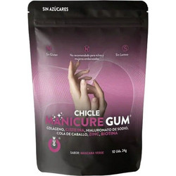 Chicle WUG Manicure x10 24 g Πράσινο μήλο