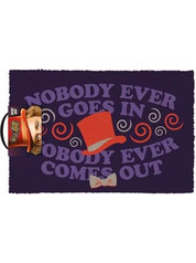 WILLY WONKA - Nobody ever goes in Nobody ever . Doormat 40X60