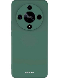 Θήκη Σιλικόνης - Honor Magic6 Lite - Spacecase Silicone Case - Dark Green (5905719110611)
