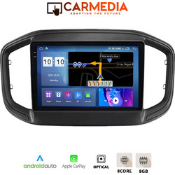 Carmedia CMDU8095-13 Pro Plus Fiat Strada 2020+ Ηχοσύστημα Αυτοκινήτου Ράδιο CD 9.5" 1DIN με USB & Bluetooth