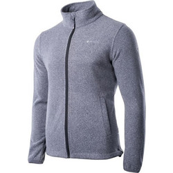 Hi-Tec Henis Ανδρική Ζακέτα Fleece με Φερμουάρ Γκρι 92800198008