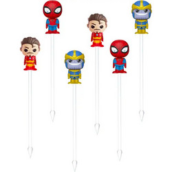 Marvel Avengers Food Picks 6 τεμάχια