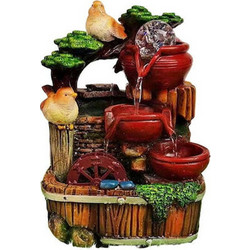 Διακοσμητικό Συντριβάνι Feng Shui Resin Craft Bonsai Running Water Ornament 0161034