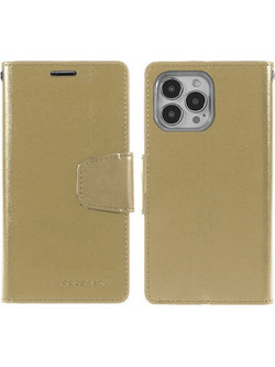 Θήκη Book Goospery Sonata Diary Case για Apple iPhone 13 Pro Max Χρυσό