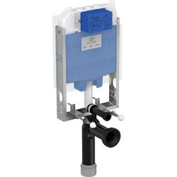 Ideal Standard Prosys 80 R014667 Εντοιχιζόμενο Καζανάκι Κρεμαστής Λεκάνης για Μονό Τούβλο 8 cm