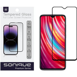 Sonique Hardy Glass Premium Series HD Tempered Glass Black (Xiaomi Redmi Note 8 Pro)