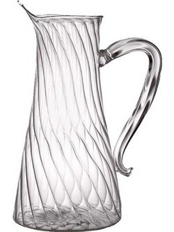 Kανάτα Γυάλινη Διάφανη Nabucho 1.5L Waww La Table (14x28 cm)