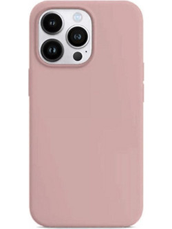 Θήκη Rubber Ενισχυμένης Σιλικόνης για iPhone 13 Pro Max Dusty Pink