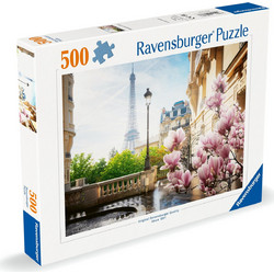 Puzzle Ravensburger Spring In Paris 500 Κομμάτια