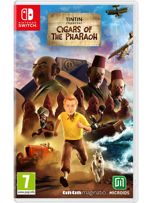 Tintin Reporter Cigars Of The Pharaoh Limited Edition Nintendo Switch