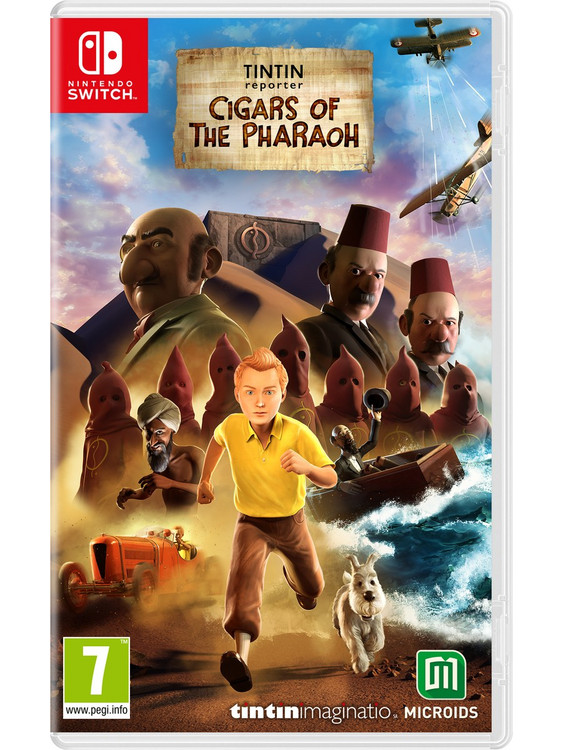 Tintin Reporter Cigars Of The Pharaoh Limited Edition Nintendo Switch