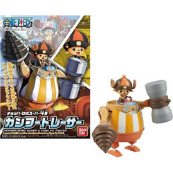 Bandai One Piece Chopper Robo Super 4 Kung Fu Tracer 10cm