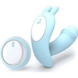 M.S Toys LITTLE DANCE Ασύρματος φορετός δονητής μικρού μεγέθους & αθόρυβος για να τον φοράς παντου ΓΑΛΑΖΙΟ