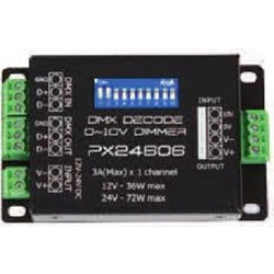 Αποκωδικοποιητής DMX 12-24V 36/72W ενός καναλιού VK/P/24606