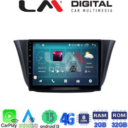 LM Digital ZR8690 Ηχοσύστημα Αυτοκινήτου με Οθόνη Αφής USB Bluetooth & GPS