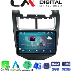 LM Digital ZR8108 Ηχοσύστημα Αυτοκινήτου με Οθόνη Αφής USB Bluetooth & GPS