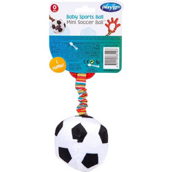 Playgro Mini Soccer Ball με Μασητικό 0m+ 1τμχ