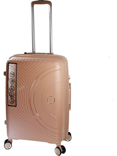 Bartuggi 724-808.60 Βαλίτσα Μεσαία 66x45x26cm με 4 Ρόδες Ροζ
