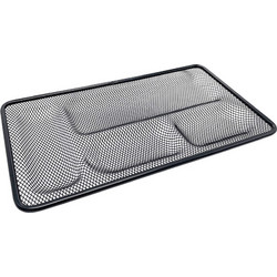 METRON ΔΙΣΚΟΣ ΟΡΓΑΝΩΣΗΣ ΓΡΑΦΕΙΟΥ ΜΕΤΑΛΛΙΚΟΣ 18x31.8x2.3cm ΜΑΥΡΟΣ