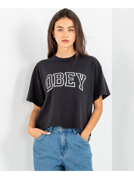 Obey Collegiate T-Shirt (267622446-BLK)