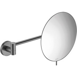 Επιτοίχιος Μεγεθυντικός Καθρέπτης Sanco MR 705 AB23 Brushed Metal Gun (ZoomX3)