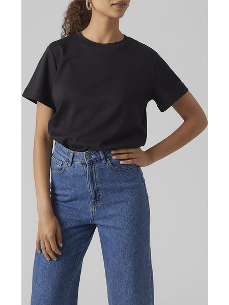AWARE AWNAIMA SS O-NECK T-SHIRT NOOS 10294544-BLACK Black