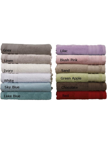 Πετσέτα Χεριών Soft Solid Jacquard 600gsm Anna Riska (30x50) 1Τεμ - SKY BLUE