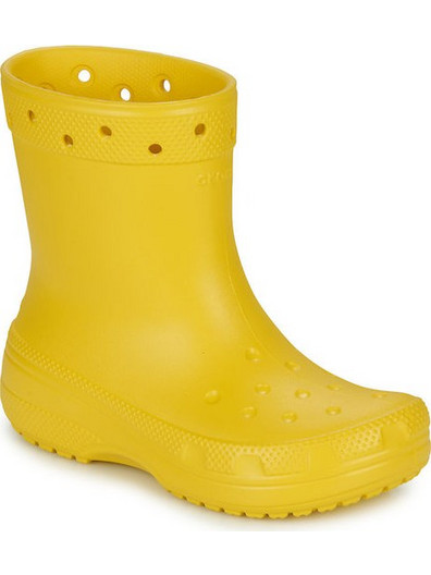Crocs Παιδικές Γαλότσες Boot Κίτρινες