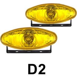 Autoline Προβολάκια Ζευγάρι H3 12V - D2