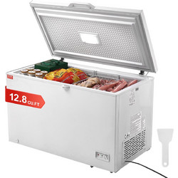 VEVOR Chest Freezer 12,8 cu.ft / 345 L Μεγάλη κατάψυξη & 4 αφαιρούμενα καλάθια